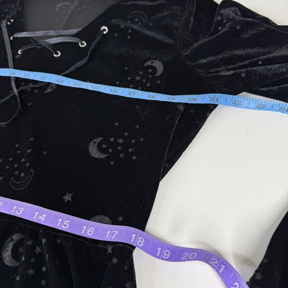 Spirit Women’s Sz XL Halloween  Gothic Witch Dress Outfit Renaissance Medieval - Picture 9 of 14